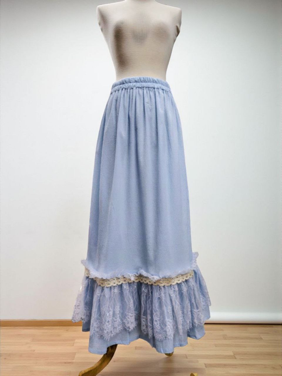 The "Bluebell Lace" Maxi Skirt