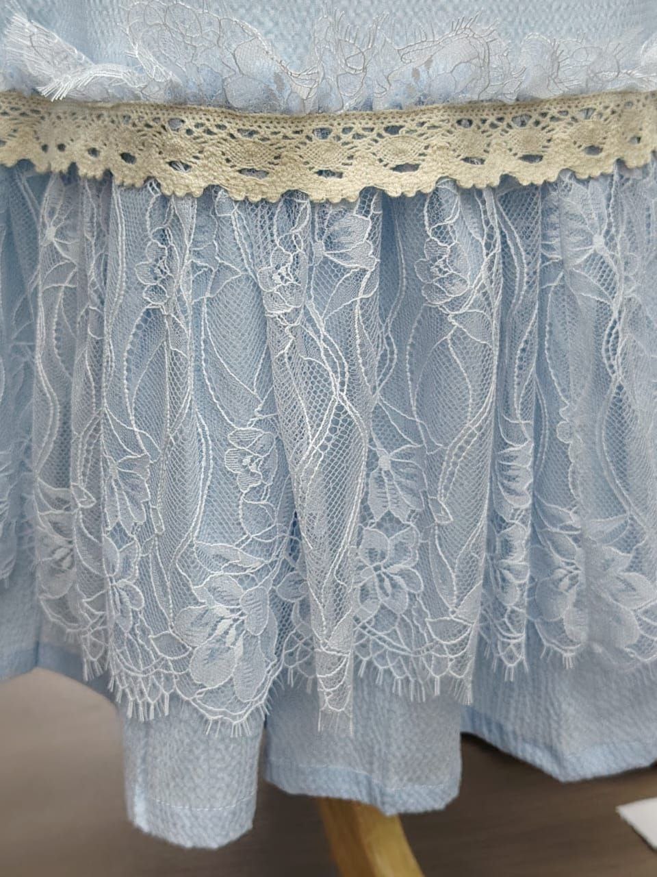 The "Bluebell Lace" Maxi Skirt