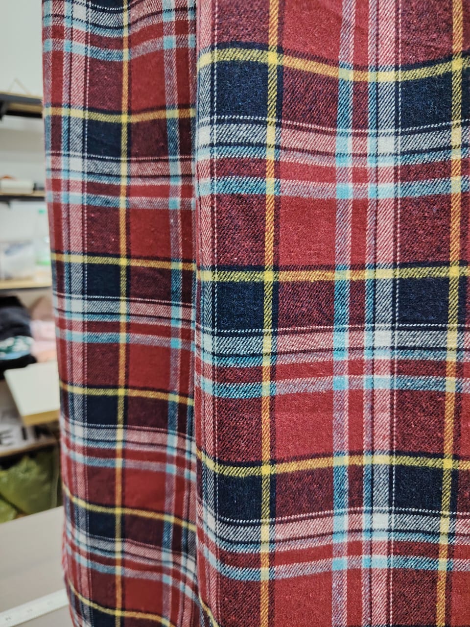 The "Autumn Hearth" Plaid Maxi Skirt