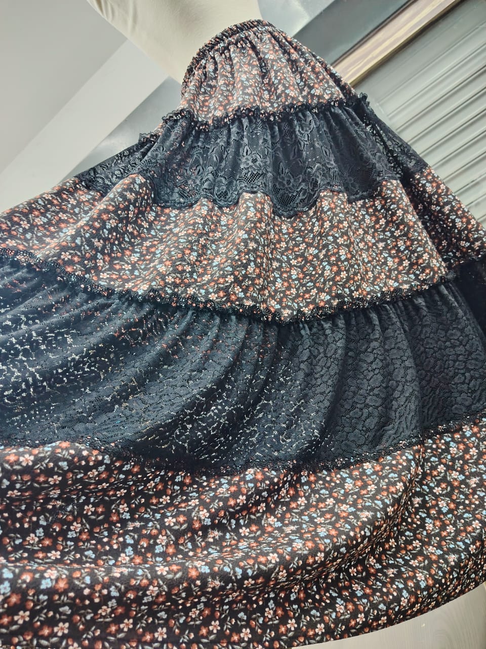 The "Boho Blossom" Maxi Skirt