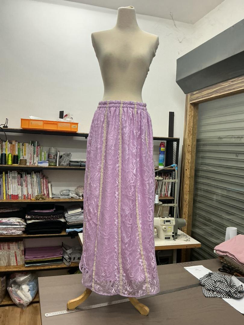 The "Amethyst Dreams" Lace Skirt