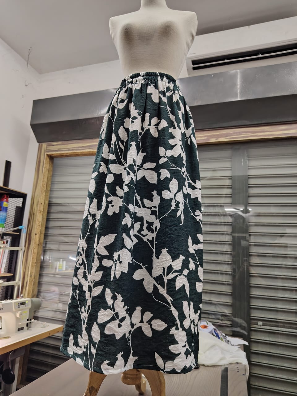 The "Serene Canopy" Maxi Skirt