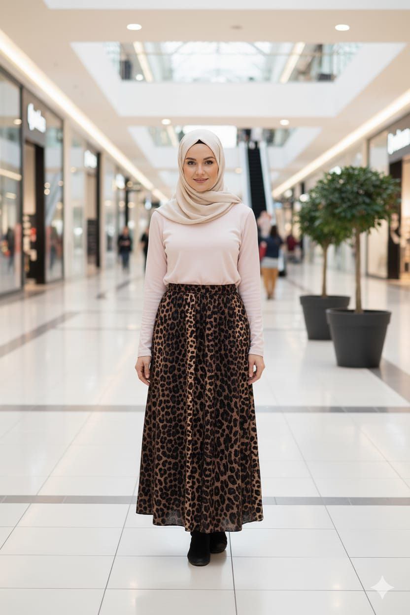 The "Wild Cat" Maxi Skirt