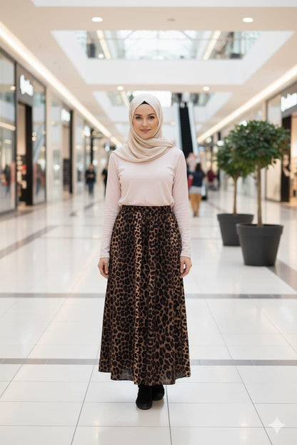 The "Wild Cat" Maxi Skirt