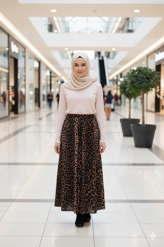 The "Wild Cat" Maxi Skirt