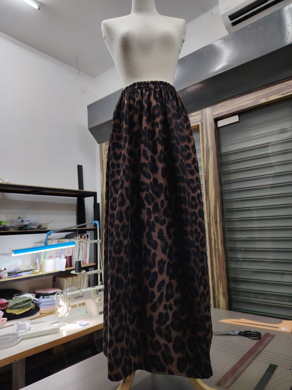 The "Wild Cat" Maxi Skirt