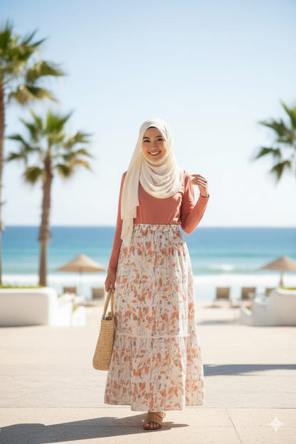 The "Summer Meadow" Tiered Skirt