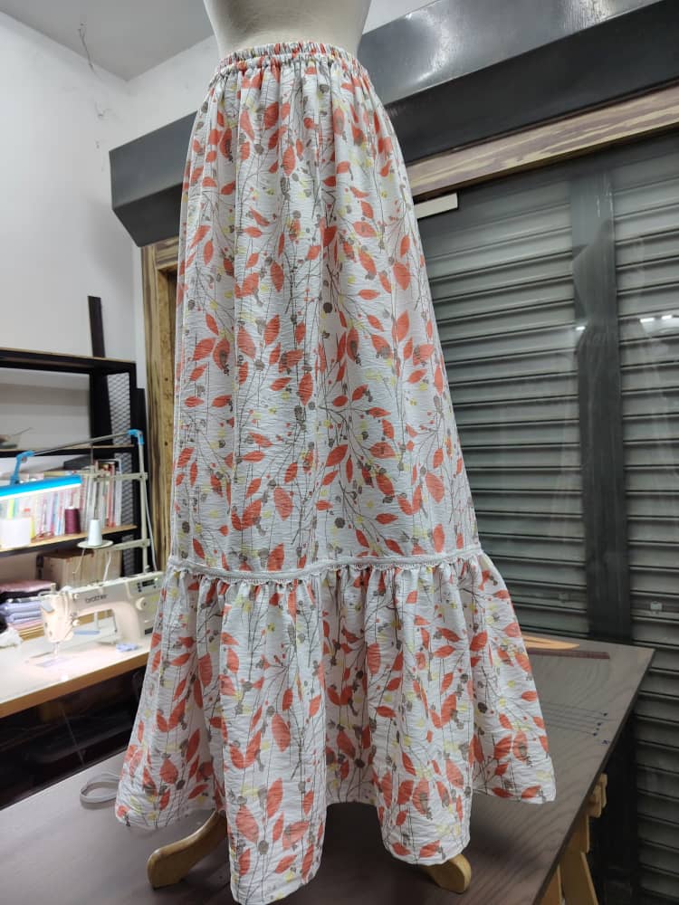 The "Summer Meadow" Tiered Skirt