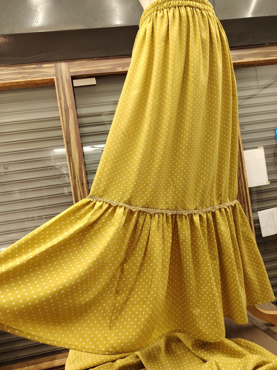 The "Goldenrod Grove" Maxi Skirt