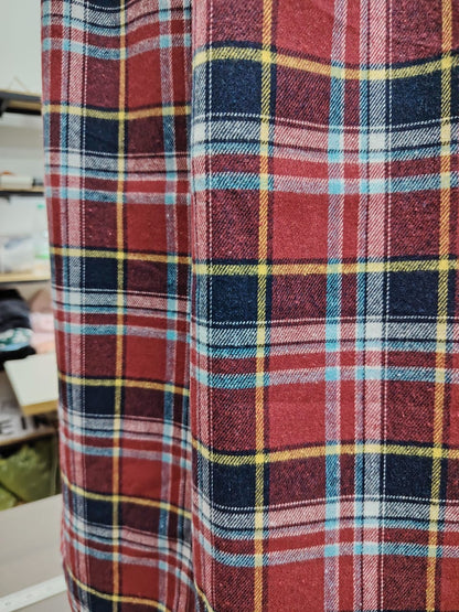 The "Autumn Hearth" Plaid Maxi Skirt