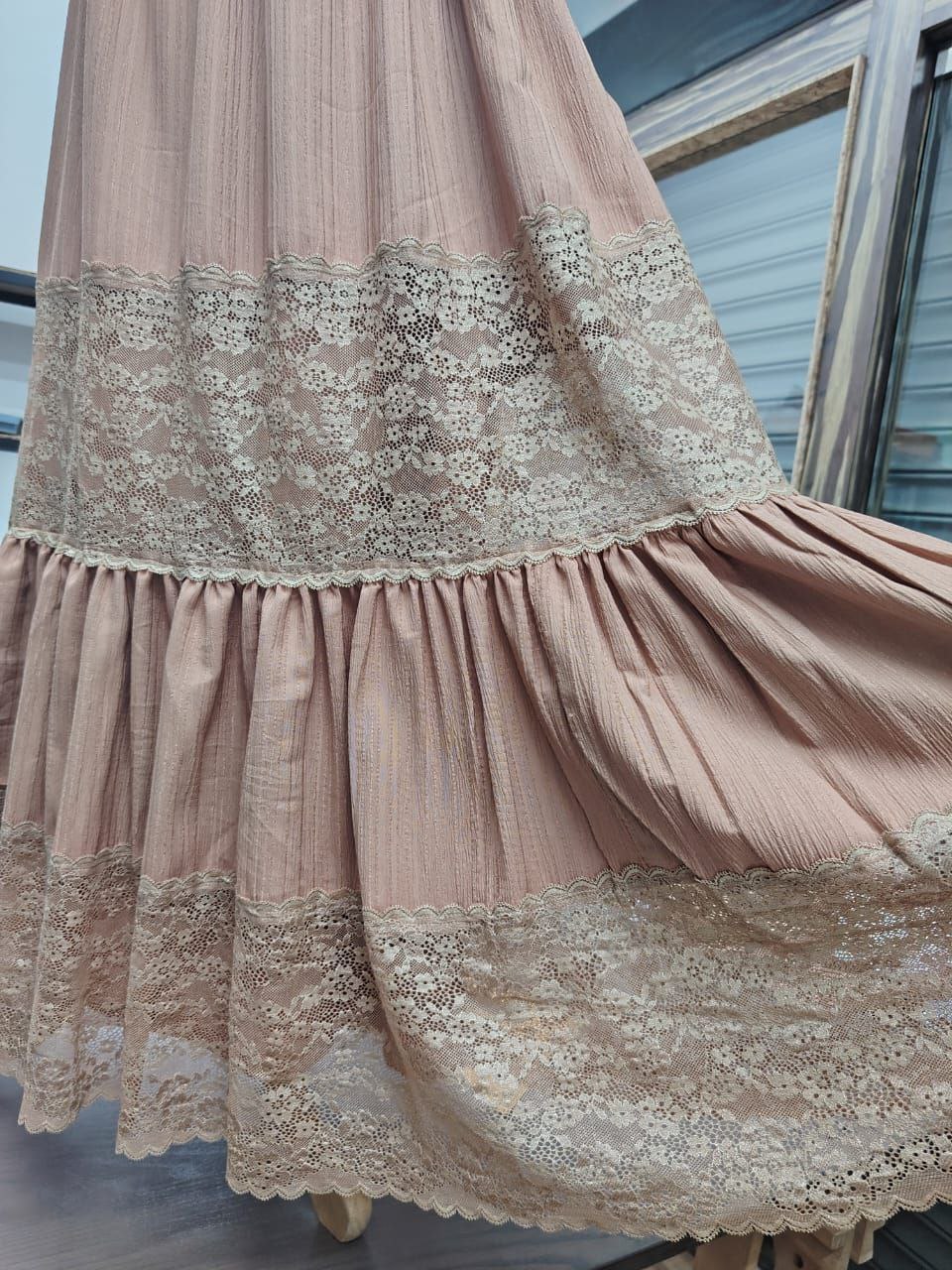 The "Earthen Harmony" Maxi Skirt