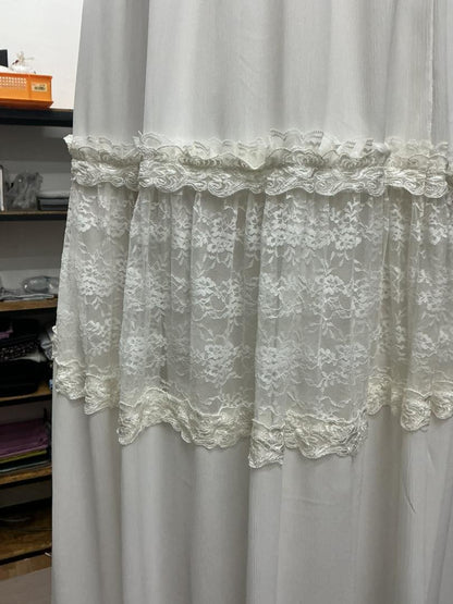 The "White Petal" Maxi Skirt