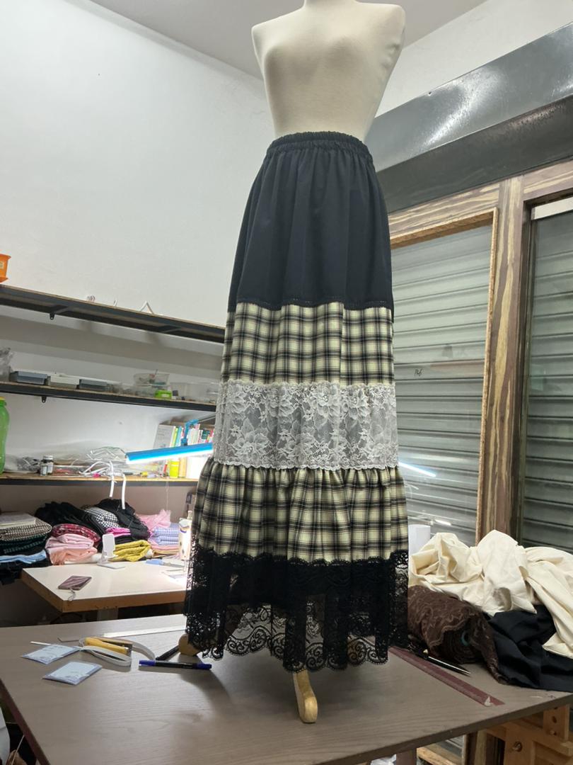 The "Gothic Bohemian" Skirt