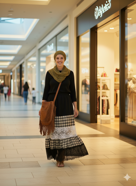 The "Gothic Bohemian" Skirt