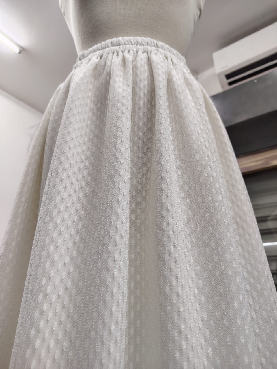 The "Cloud Lace" Maxi Skirt