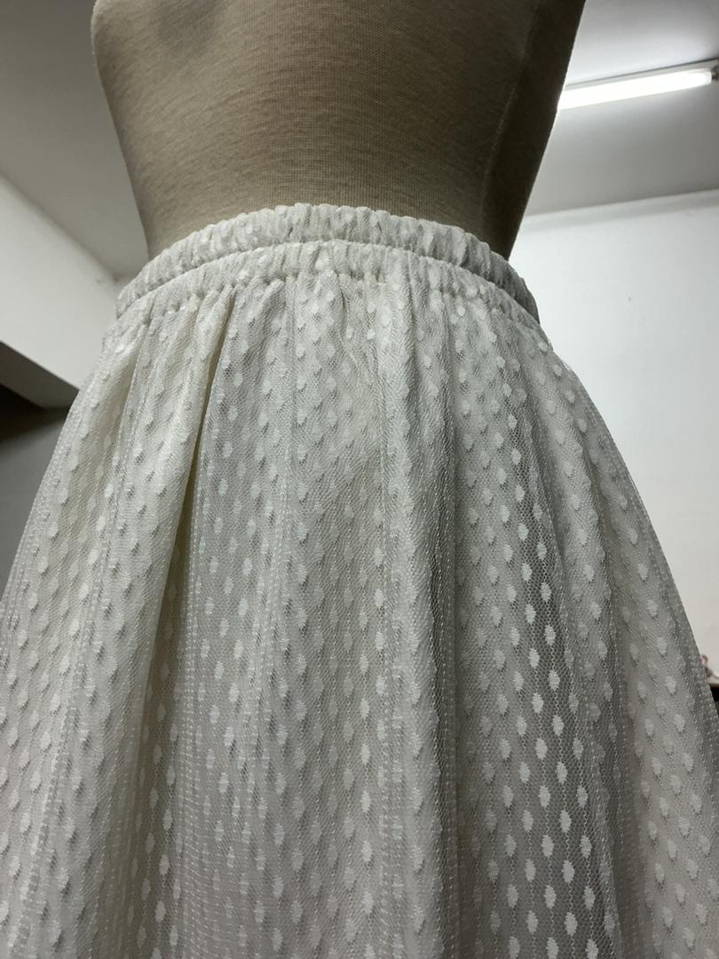 The "Cloud Lace" Maxi Skirt