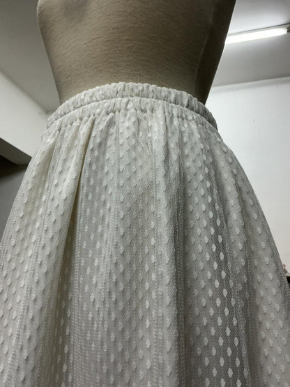 The "Cloud Lace" Maxi Skirt