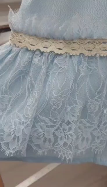 The "Bluebell Lace" Maxi Skirt